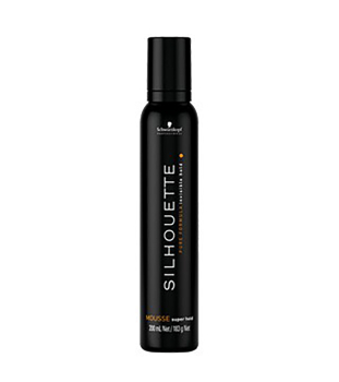 SCHWARZKOPF SILHOUETTE BLACK MOUSSE 200ML SCHWARZKOPF SILHOUETTE BLACK MOUSSE 200ML