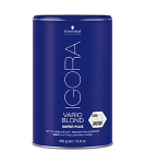 SCHWARZKOPF VARIO BLOND BLEACH WHITE 450G BLUE TIN