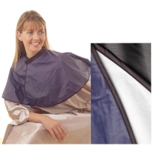 HAIR TOOLS PVC SHOULDER CAPE BLACK