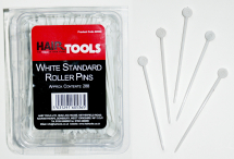 HAIR TOOLS PLASTIC HAIR ROLLER PINS WHITE APPROX (288)