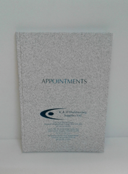 APPOINTMENT BOOK 6 COL GREY