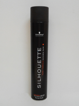 SCHWARZKOPF SILHOUETTE BLACK HAIRSPRAY 750ML