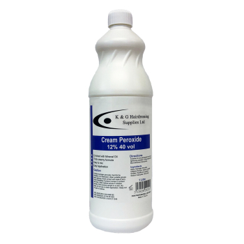 K&G 12% 40VOL CREAM PEROXIDE 1000ML K&G 12% 40VOL CREAM PEROXIDE 1000ML