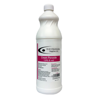 K&G 1.9% 6VOL CREAM PEROXIDE 1000ML K&G 1.9% 6VOL CREAM PEROXIDE 1000ML
