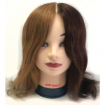 PRACTICE HEAD -BLONDE AND BROWN (DISC)