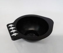BLACK TINT BOWL WITH DIAL