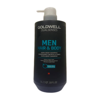 GOLDWELL DUALSENSES MEN HAIR & BODY SHAMPOO 1000ML