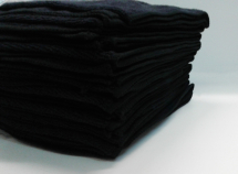 HG MICROFIBRE TOWELS BLACK
