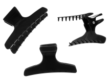 HAIR TOOLS LARGE BUTTERFLY CLAMP BLACK HAIR TOOLS LARGE BUTTERFLY CLAMP BLACK
