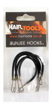 HAIR TOOLS BUNGEE HOOKS BLACK PK4 HAIR TOOLS BUNGEE HOOKS BLACK PK4
