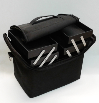 REDSPOT BEAUTY CASE / BAG BLACK - DISCONTINUED ITEM REDSPOT BEAUTY CASE / BAG BLACK - DISCONTINUED ITEM