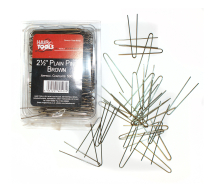 HAIR TOOLS HAIRPINS 2.5inch BROWN