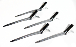 HAIR TOOLS SECTION CLIPS SILVER (6) HAIR TOOLS SECTION CLIPS SILVER (6)