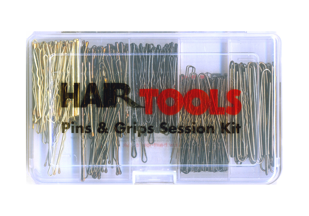 Session Clips Hairdressing Pins, Grips & Clips HAIR TOOLS PINS & GRIPS SESSION KIT - K & G ...
