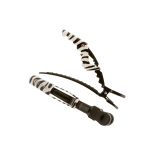 HEAD JOG CROC CLIPS ZEBRA