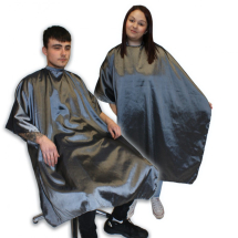 HAIR TOOLS TWO-TONE UNISEX GUN METAL GOWN HAIR TOOLS TWO-TONE UNISEX GUN METAL GOWN