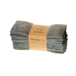 HAIR TOOLS MICROFIBRE BLEACH PROOF TOWELS STEEL GREY