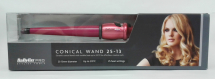 BABYLISS CONICAL WAND 25-13MM PINK(DISC)