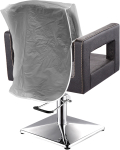 CHAIR BACK COVER 20" CLEAR