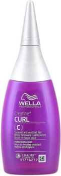WELLA PERM LOTION (CURL) FOR COLOURED HAIR 75ML WELLA PERM LOTION (CURL) FOR COLOURED HAIR 75ML