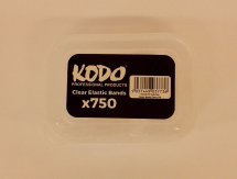 KODO HAIR BANDS CLEAR BOX PK750