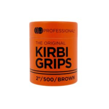 LADY JANE KIRBY HAIRGRIPS 2inch BROWN LADY JANE KIRBY HAIRGRIPS 2inch BROWN