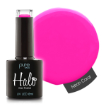HALO GEL POLISH NEON CORAL - DISCONTINUED ITEM