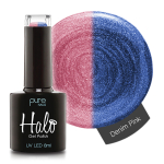 HALO GEL POLISH DENIM / PINK - DISCONTINUED ITEM