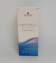 SCHWARZKOPF NATURAL STYLING GLAMOUR WAVE PERM 3 SINGLE (DISCONTINUED ITEM)